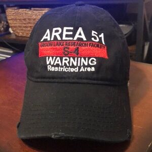 Area 51 Groom Lake Baseball Cap Hat